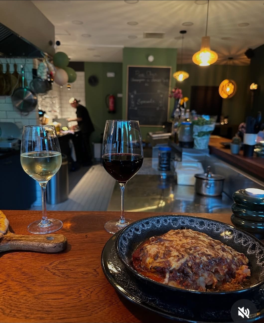 Restaurant sfeer avond